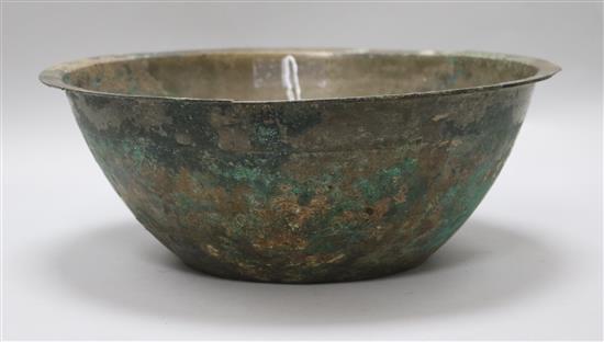 A Han bronze bowl